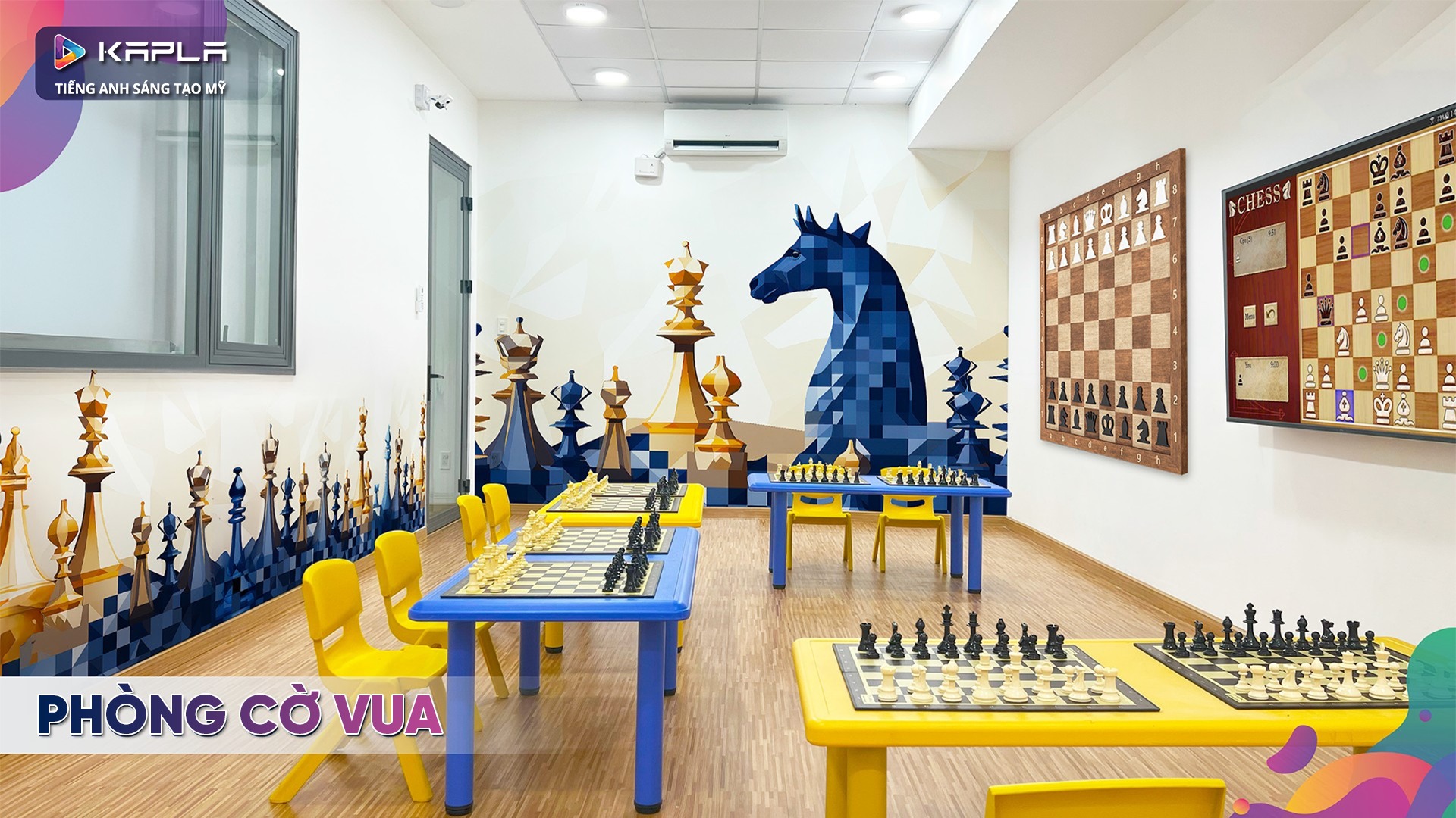 Cờ vua FIDE – Kapla Tiếng Anh Sáng Tạo Mỹ