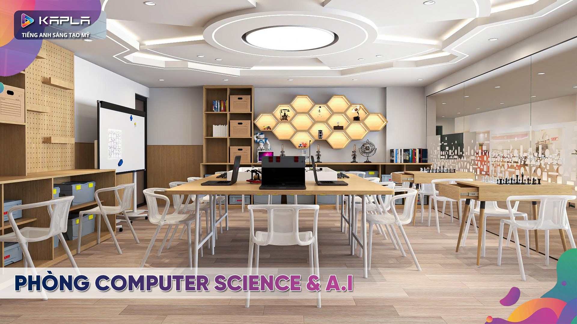Robotics & Computer Science – Kapla Tiếng Anh Sáng Tạo Mỹ