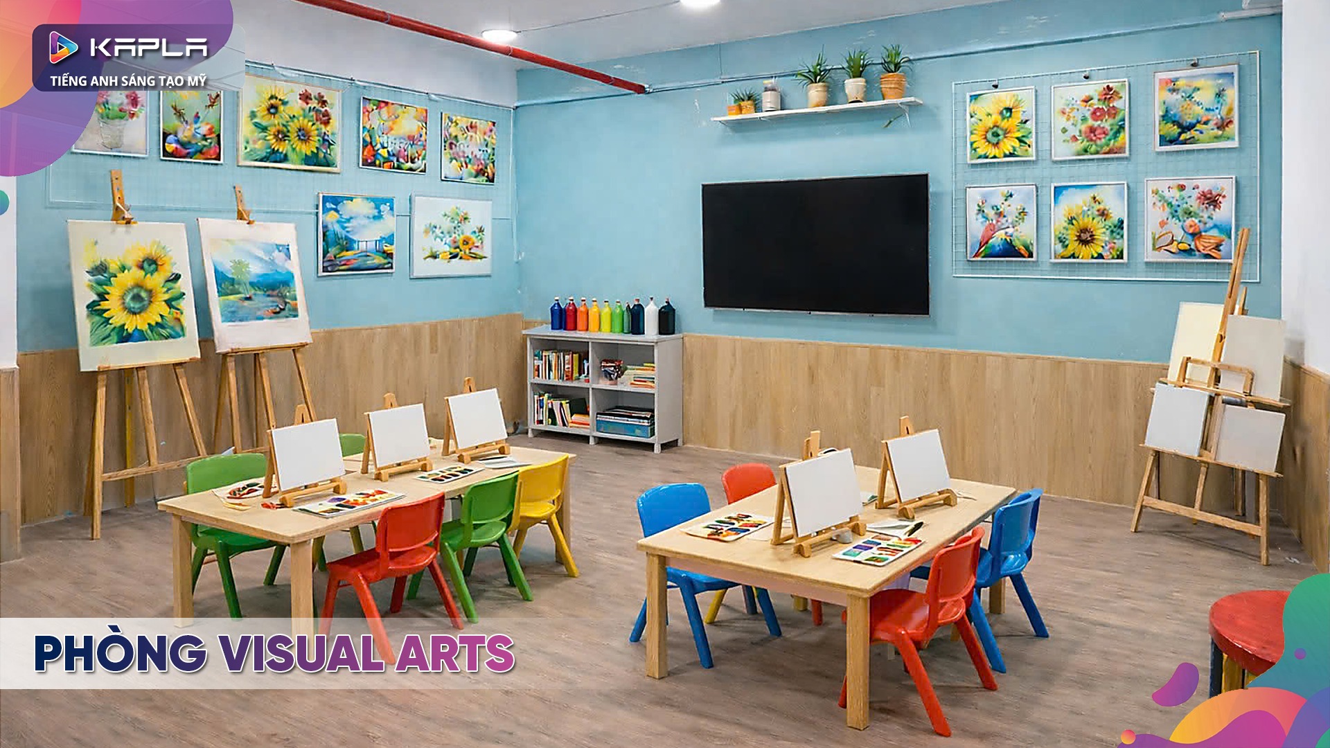 Visual Arts – Kapla Tiếng Anh Sáng Tạo Mỹ